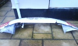 Peugeot 206 wrc bumper restoration