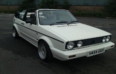 golf convertable Mk 2 restoration